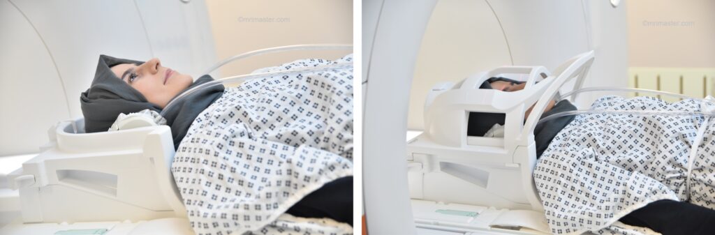 MRI Internal Auditory Meatus(IAM'S) scan positioning