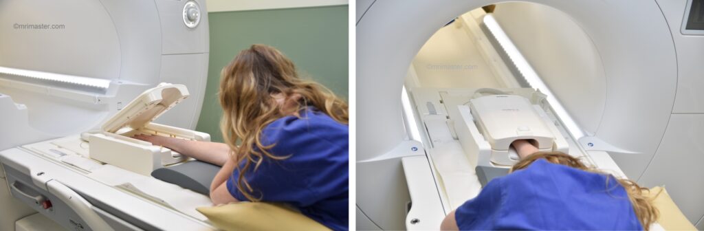 MRI wrist positioning