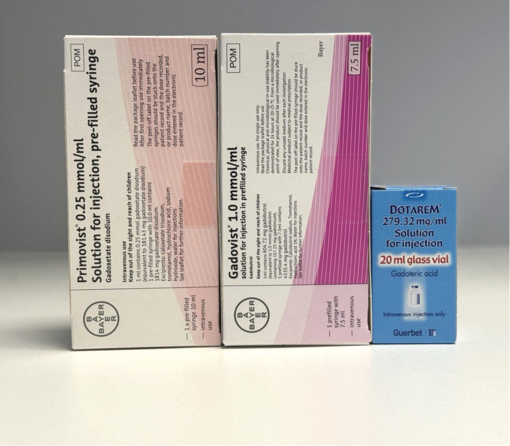 photo of mri contrast agents